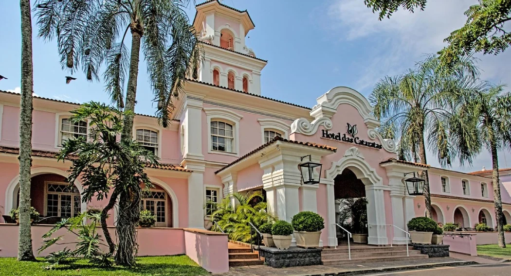 The beautiful Belmond Hotel das Cataratas in Iguaçu National Park