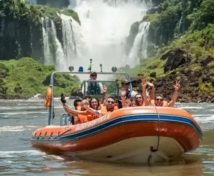 Boat Ride at Iguazu Falls