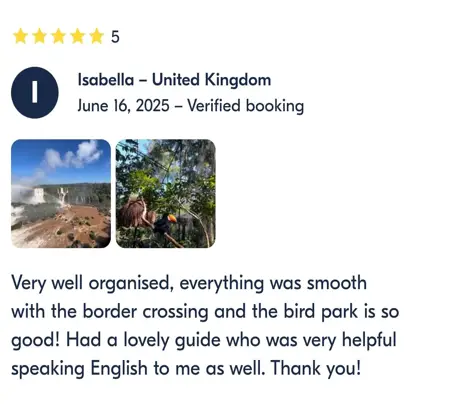 Iguazu Falls on the Brazilian side and Bird park review